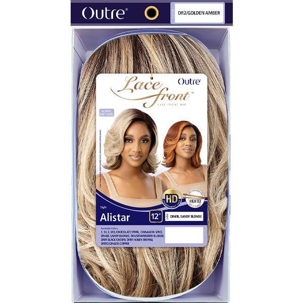 Outre Frontal Lace Wigs Outre Synthetic Swiss HD Lace Front Wig - ALISTAR