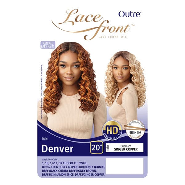 Outre Synthetic Swiss HD Lace Front Wig - DENVER - EgoWigs.com-1 - BLACK
