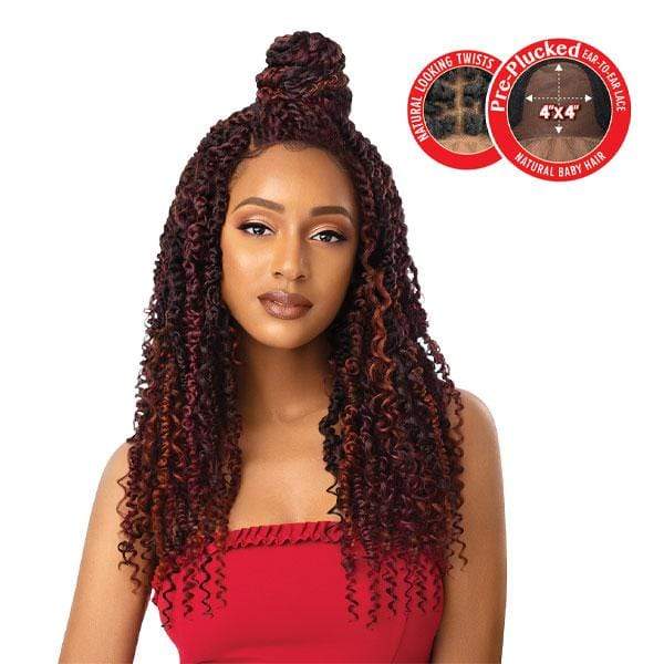 Outre X-Pression Twisted Up 4X4 Lace Front Wig - BOHO PASSION WATERWAVE 22" - EgoWigs.com-1