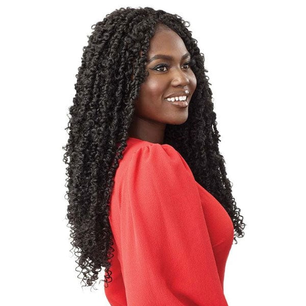 Outre Frontal Lace Wigs Outre X-Pression Twisted Up Lace Front Braid Wig - BUTTERFLY PASSION TWIST 26"