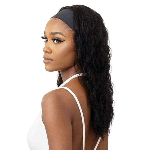 Outre Half Wigs Outre 100% Unprocessed Human Hair WET & WAVY Headband Wig - LOOSE BODY 20"
