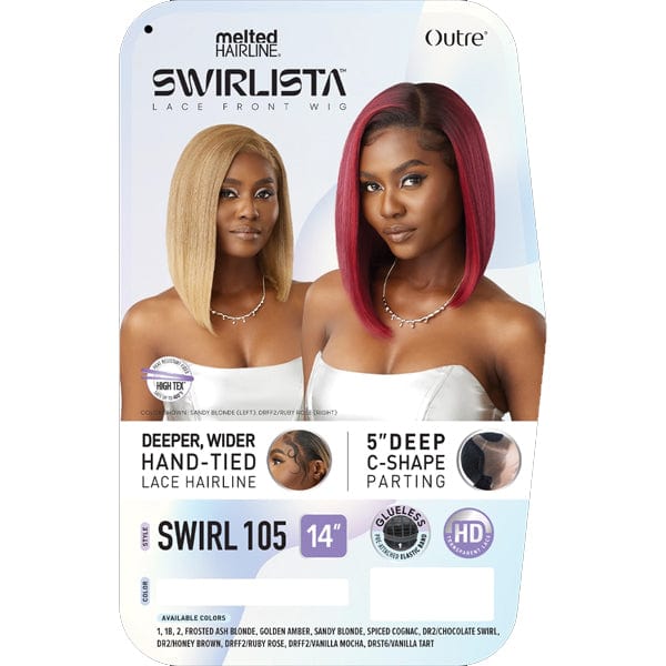 Outre Melted Hairline Synthetic Swirlista HD Lace Front Wig - SWIRL 105 - EgoWigs.com