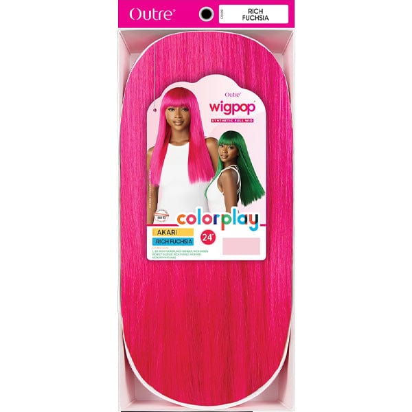 Outre Synthetic Wigs Outre Wigpop Synthetic Hair Full Wig - AKARI
