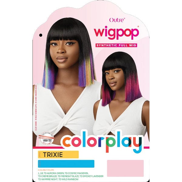 Outre Synthetic Wigs Outre Wigpop Synthetic Hair Full Wig - TRIXIE