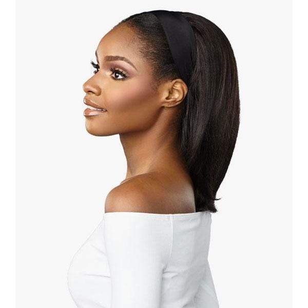 Sensationnel 100% Human Hair Full Wigs Sensationnel 100% Virgin Human Hair 10A Headband Wig - STRAIGHT 14"