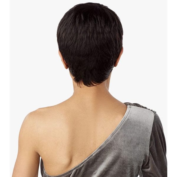Sensationnel 100% Human Hair Full Wigs Sensationnel Empire Salt & Pepper 100% Human Hair Celebrity Series Wig - EVIE