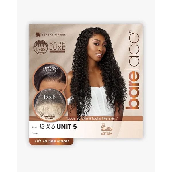 Sensationnel Bare Lace Synthetic Extra Transparent Luxe Glueless Lace Front Wig - 13X6 UNIT 5 - EgoWigs.com