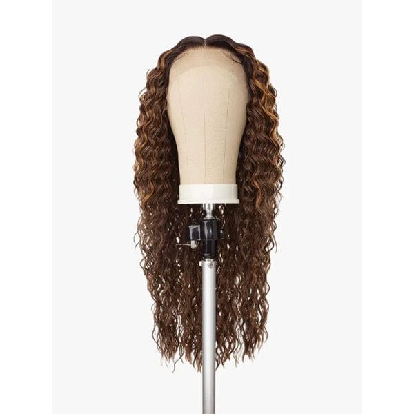 Sensationnel Butta Human Hair Blend Lace Front Wig - WATER DEEP 28" - EgoWigs.com