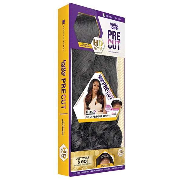 Sensationnel Butta Synthetic Pre Cut Glueless HD Lace Wig - BUTTA PRE CUT UNIT 1 - EgoWigs.com