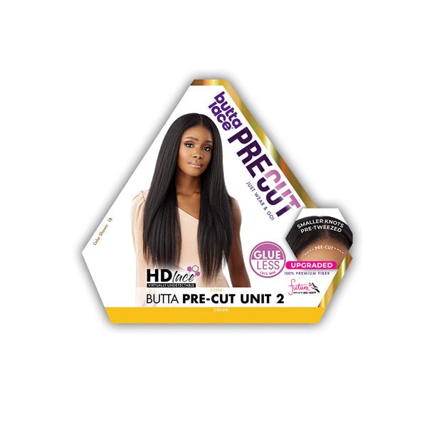 Sensationnel Butta Synthetic Pre Cut Glueless HD Lace Wig - BUTTA PRE CUT UNIT 2 - EgoWigs.com