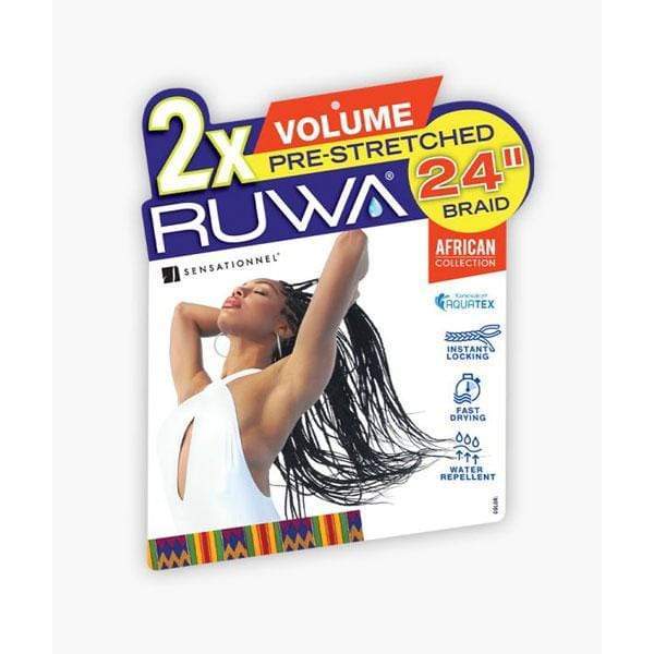 Sensationnel Crochet Braid Sensationnel Synthetic Crochet Braid - 2X RUWA VOLUME PRE STRETCHED 24 - Clearance