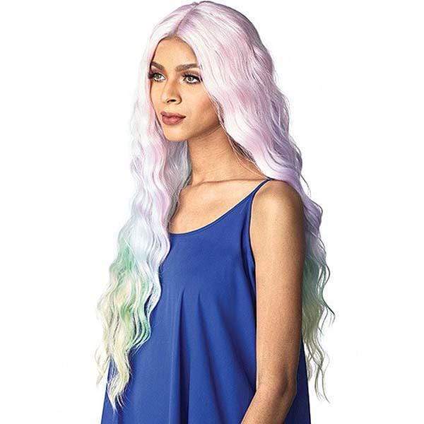 Sensationnel Ear-To-Ear Lace Wigs Sensationnel Shear Muse Synthetic Hair Empress Lace Front Wig - CIEL