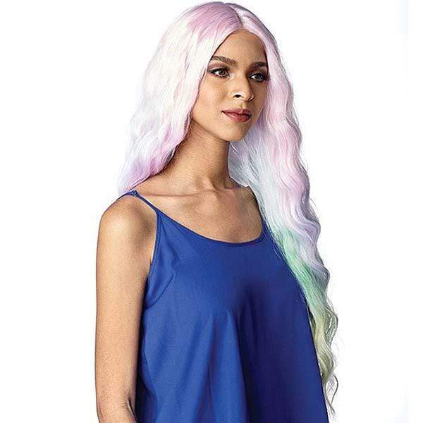 Sensationnel Ear-To-Ear Lace Wigs Sensationnel Shear Muse Synthetic Hair Empress Lace Front Wig - CIEL