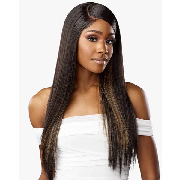 Sensationnel Frontal Lace Wigs Sensationnel Bare Lace Synthetic Extra Transparent Luxe Glueless Lace Front Wig - 13X6 UNIT 1