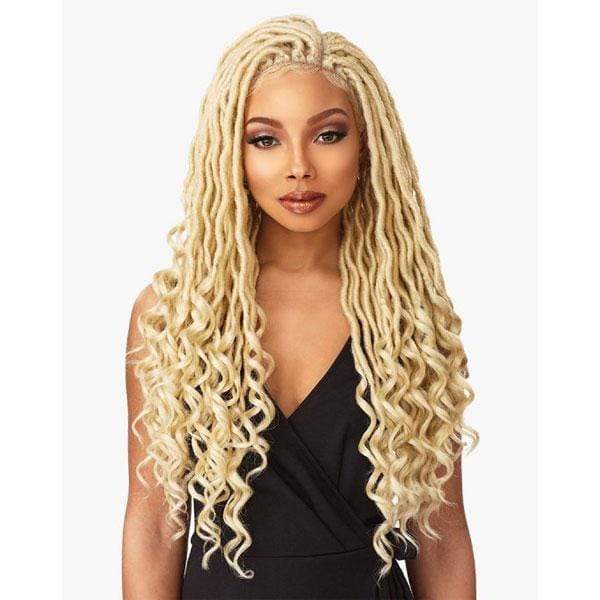 Sensationnel Frontal Lace Wigs Sensationnel Cloud 9 Synthetic Hair 4x4 Lace Parting Swiss Lace Wig - GODDESS LOCS