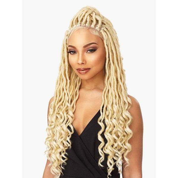 Sensationnel Frontal Lace Wigs Sensationnel Cloud 9 Synthetic Hair 4x4 Lace Parting Swiss Lace Wig - GODDESS LOCS