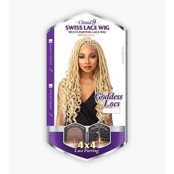 Sensationnel Frontal Lace Wigs Sensationnel Cloud 9 Synthetic Hair 4x4 Lace Parting Swiss Lace Wig - GODDESS LOCS