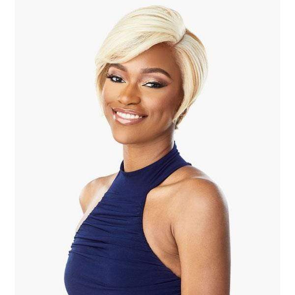 Sensationnel Frontal Lace Wigs Sensationnel Cloud 9 Synthetic Hair 4x4 Swiss Lace Parting Wig - KESHONA