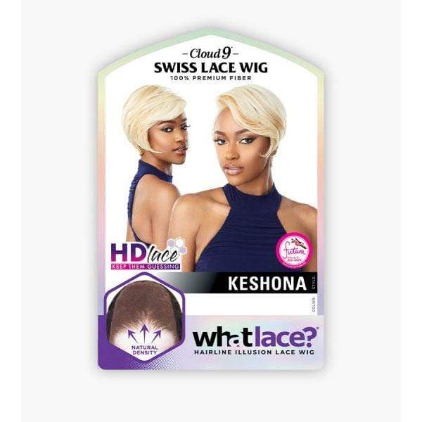 Sensationnel Frontal Lace Wigs Sensationnel Cloud 9 Synthetic Hair 4x4 Swiss Lace Parting Wig - KESHONA