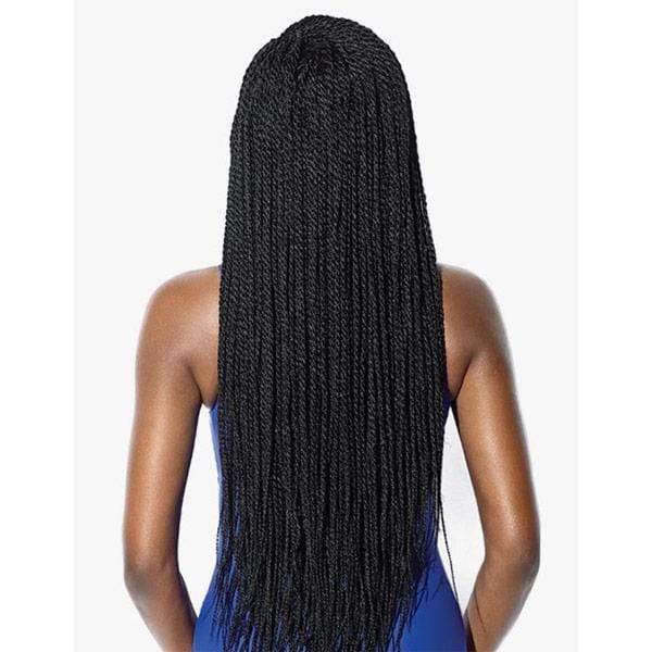 Sensationnel Frontal Lace Wigs Sensationnel Cloud9 Ruwa 4x4 Swiss Braided Lace Front Wig - SENEGAL TWIST 32"