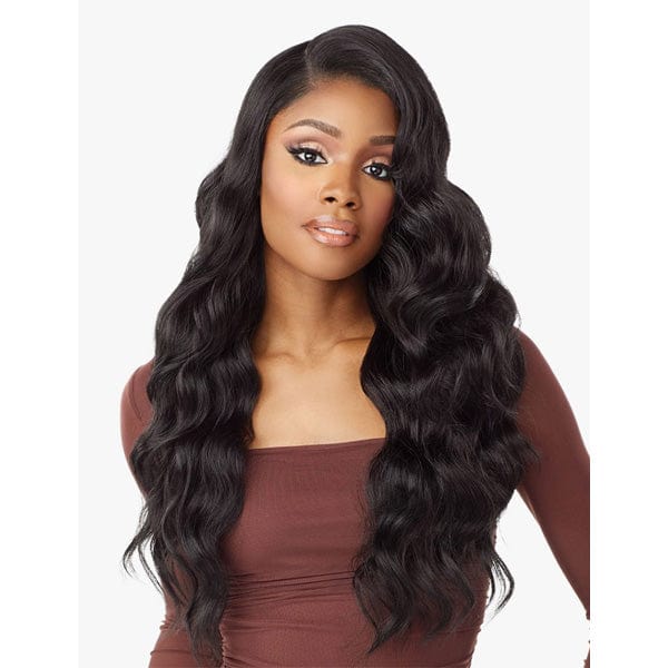 Sensationnel Frontal Lace Wigs Sensationnel Cloud9 What Lace Human Hair Blend 13x6 Frontal Lace Wig - AZIZA 26"