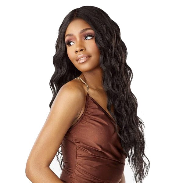 Sensationnel Frontal Lace Wigs Sensationnel Cloud9 What Lace Human Hair Blend 13x6 Frontal Lace Wig - GIANA 28″
