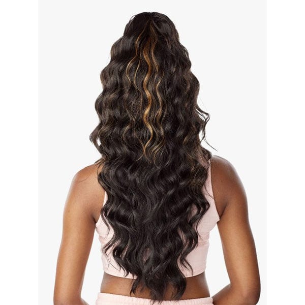 Sensationnel Frontal Lace Wigs Sensationnel Instant Up & Down Pony Wrap Half Wig - UD 14
