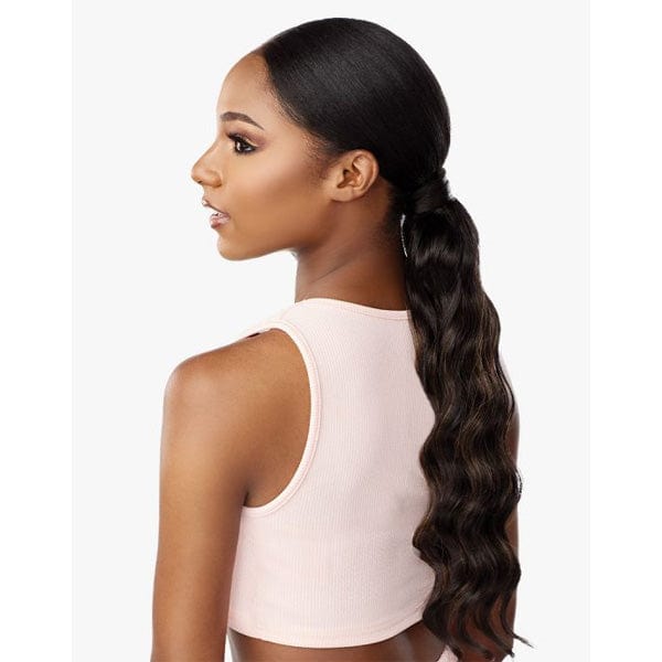 Sensationnel Frontal Lace Wigs Sensationnel Instant Up & Down Pony Wrap Half Wig - UD 14