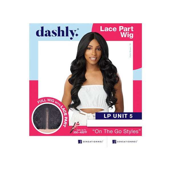 Sensationnel Frontal Lace Wigs Sensationnel Synthetic Dashly Lace Part Wig - LP UNIT 5