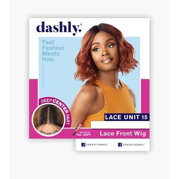 Sensationnel Frontal Lace Wigs Sensationnel Synthetic Hair Dashly Lace Front Wig - LACE UNIT 15