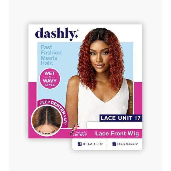 Sensationnel Frontal Lace Wigs Sensationnel Synthetic Hair Dashly Lace Front Wig - LACE UNIT 17