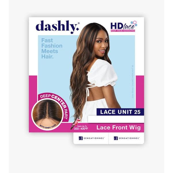 Sensationnel Frontal Lace Wigs Sensationnel Synthetic Hair Dashly Lace Front Wig - LACE UNIT 25