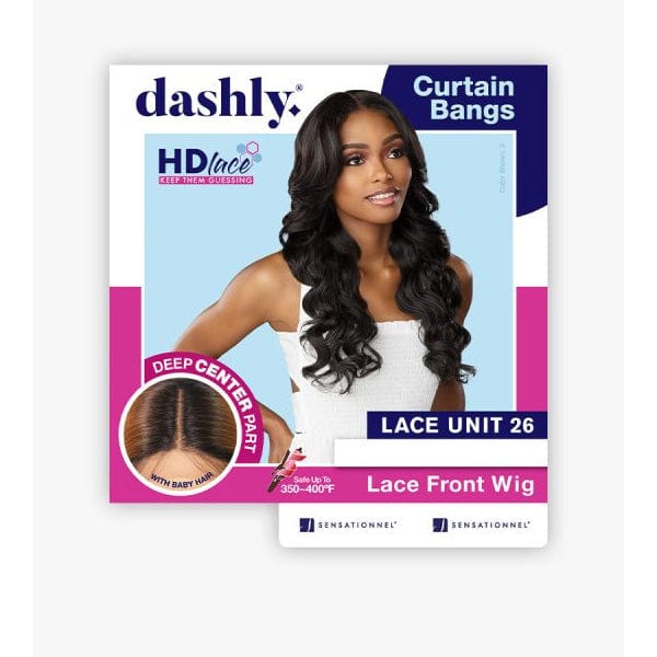 Sensationnel Frontal Lace Wigs Sensationnel Synthetic Hair Dashly Lace Front Wig - LACE UNIT 26