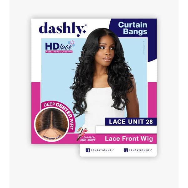 Sensationnel Frontal Lace Wigs Sensationnel Synthetic Hair Dashly Lace Front Wig - LACE UNIT 28