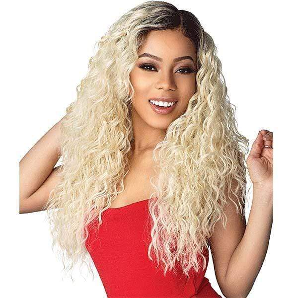 Sensationnel Frontal Lace Wigs Sensationnel Synthetic Hair Dashly Lace Front Wig - LACE UNIT 3