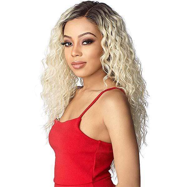Sensationnel Frontal Lace Wigs Sensationnel Synthetic Hair Dashly Lace Front Wig - LACE UNIT 3