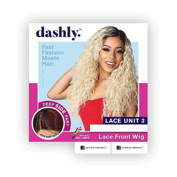 Sensationnel Frontal Lace Wigs Sensationnel Synthetic Hair Dashly Lace Front Wig - LACE UNIT 3