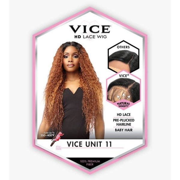 Sensationnel Frontal Lace Wigs Sensationnel Synthetic Hair Vice HD Lace Front Wig - VICE UNIT 11
