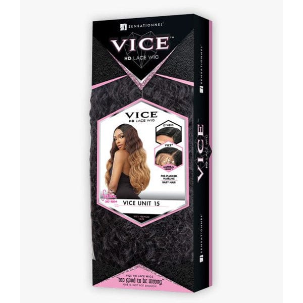 Sensationnel Frontal Lace Wigs Sensationnel Synthetic Hair Vice HD Lace Front Wig - VICE UNIT 15