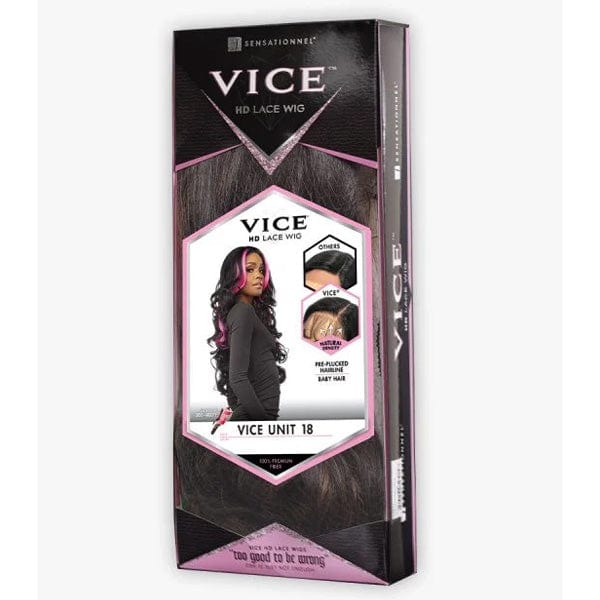 Sensationnel Frontal Lace Wigs Sensationnel Synthetic Hair Vice HD Lace Front Wig - VICE UNIT 18