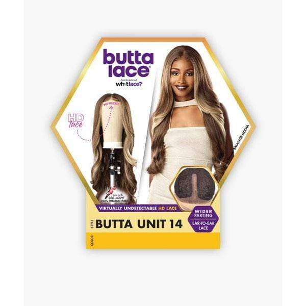 Sensationnel Frontal Lace Wigs Sensationnel Synthetic HD Lace Front Wig - BUTTA UNIT 14