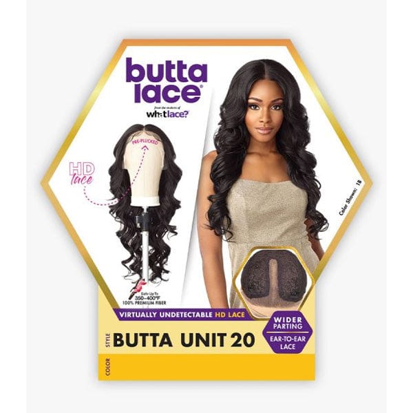 Sensationnel Frontal Lace Wigs Sensationnel Synthetic HD Lace Front Wig - BUTTA UNIT 20
