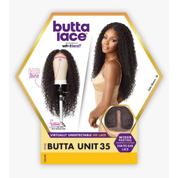 Sensationnel Frontal Lace Wigs Sensationnel Synthetic HD Lace Front Wig - BUTTA UNIT 35