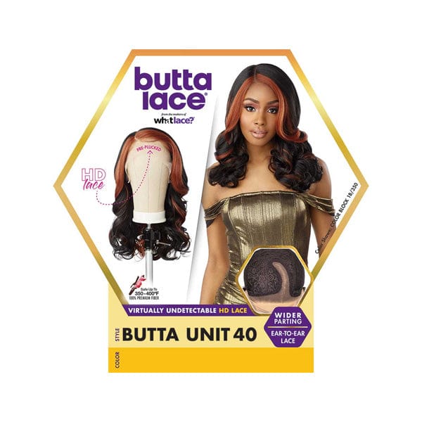 Sensationnel Frontal Lace Wigs Sensationnel Synthetic HD Lace Front Wig - BUTTA UNIT 40