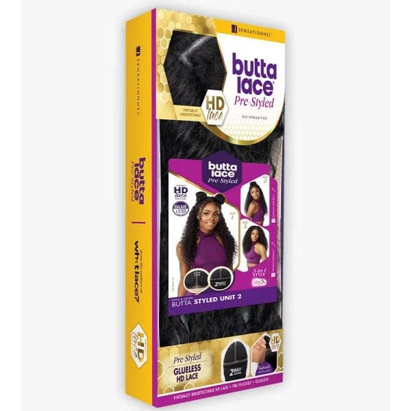 Sensationnel Frontal Lace Wigs Sensationnel Synthetic Pre-styled HD Lace Front Wig - BUTTA STYLED UNIT 2