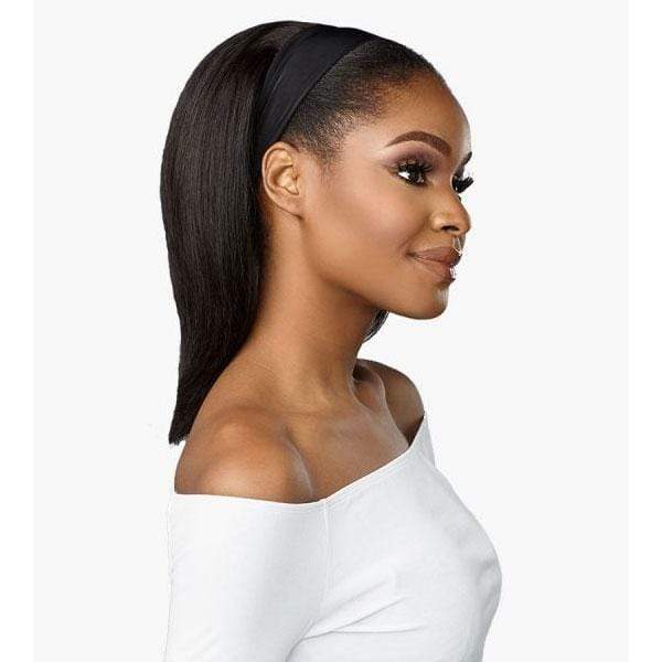 Sensationnel Half Wigs Sensationnel 100% Virgin Human Hair 10A Headband Wig - STRAIGHT 14"