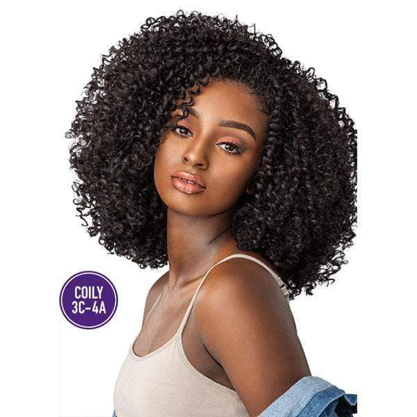 Sensationnel Half Wigs Sensationnel Instant Weave Curls Kinks & CO Synthetic Half Wig - COILY 3C-4A RULE BREAKER
