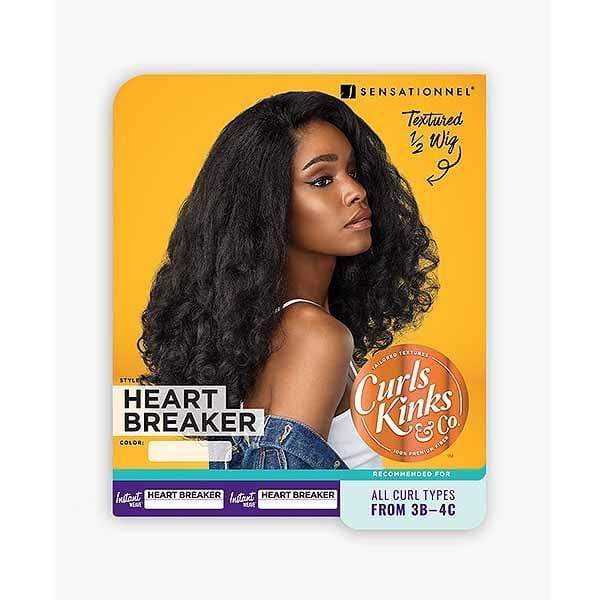 Sensationnel Half Wigs Sensationnel Instant Weave Curls Kinks & CO Synthetic Half Wig - HEART BREAKER