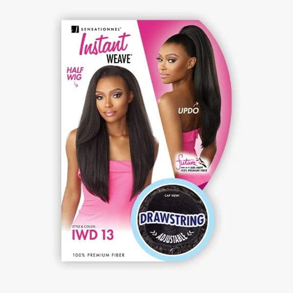 Sensationnel Half Wigs Sensationnel Synthetic Half Wig Instant Weave Drawstring Cap - IWD 13