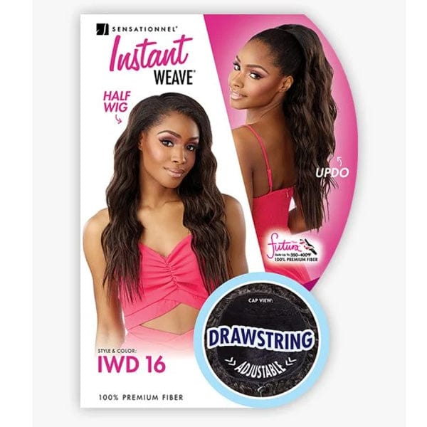 Sensationnel Half Wigs Sensationnel Synthetic Half Wig Instant Weave Drawstring Cap - IWD 16